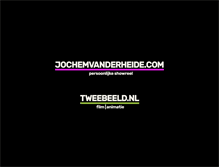 Tablet Screenshot of jochemvanderheide.com